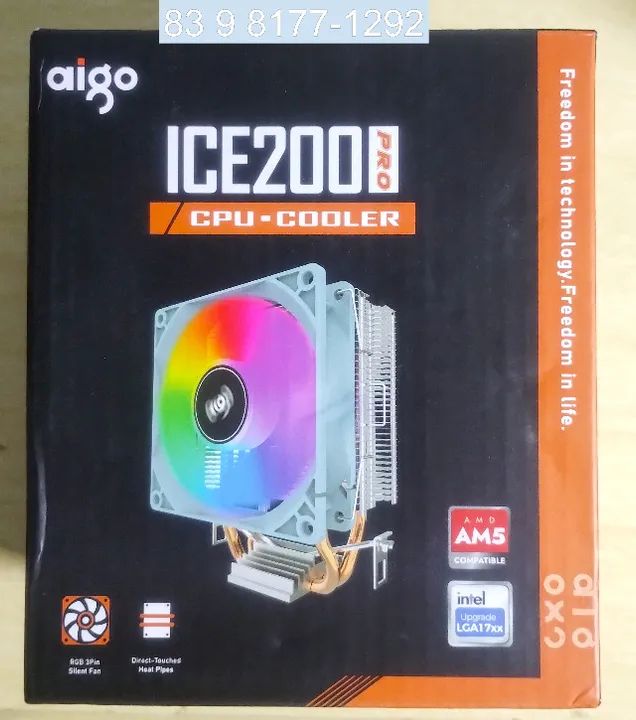 CPU Cooler AIGO ICE200 - Foto 6