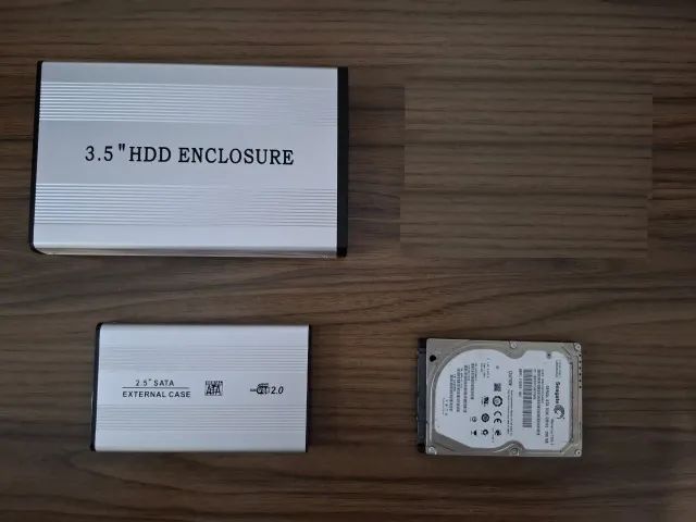 Conjunto de HD Sata 500GB(2,5pol.) / 250GB(2,5pol.) / 500GB(3,5pol.)