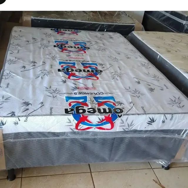 CAMA BOX SUPER CONFORTÁVEL, ESPUMA SELADA 