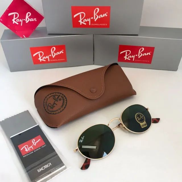 Óculos Ray Ban Oval Style G15 Lentes de cristal - Foto 2