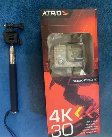 Câmera de ação Atrio Fullsport 4K com Kit