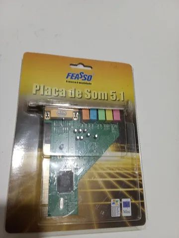 Placa de Som 5.1