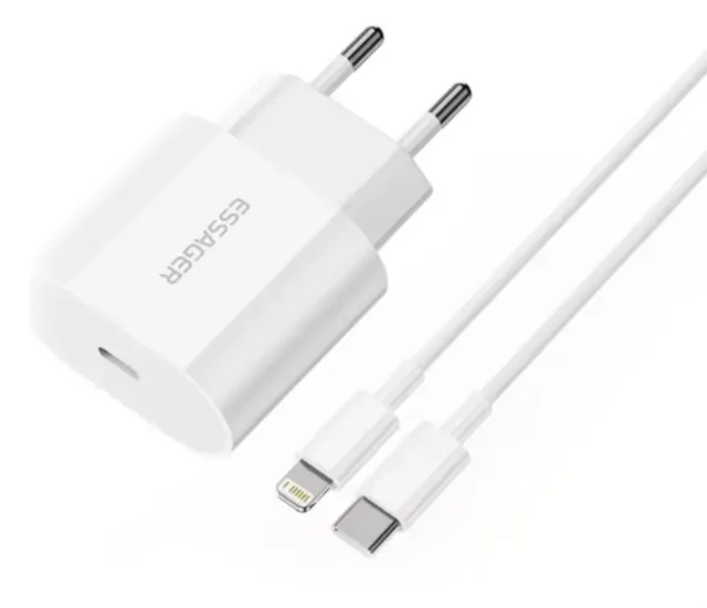 Carregador Para iPhone Turbo 20w Cabo Tipo C - Essager