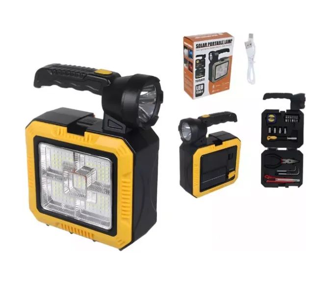 Lanterna Solar 15W com Kit de Ferramentas KA-L6993 - Kapbom 009583 - Foto 4