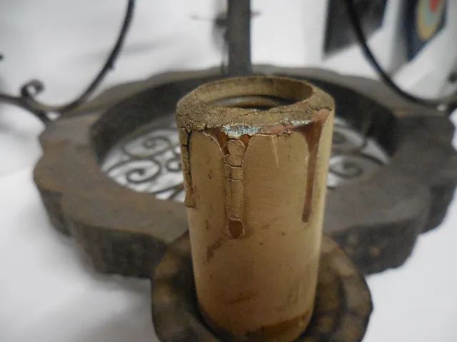 lustre luminaria antiga - Foto 5