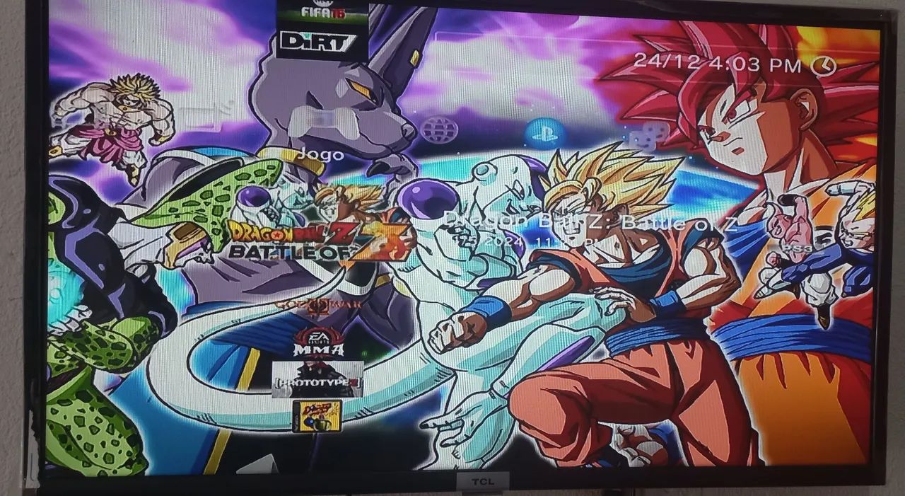 Playstation 3 Slim desbloqueado 15 jogos  - Foto 5