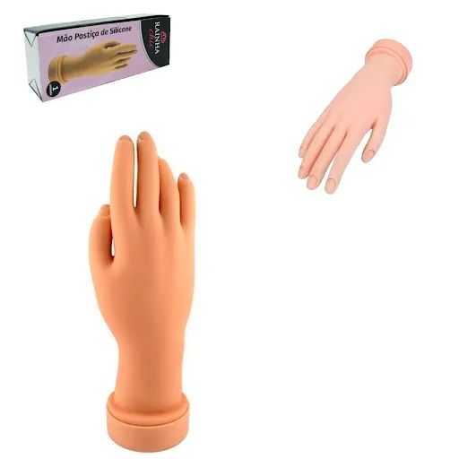 Mao De Silicone Articulavel P/treino