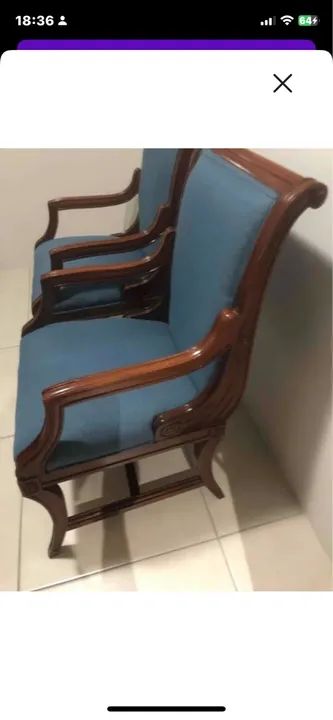 Cadeiras madeira maciça  - Foto 3