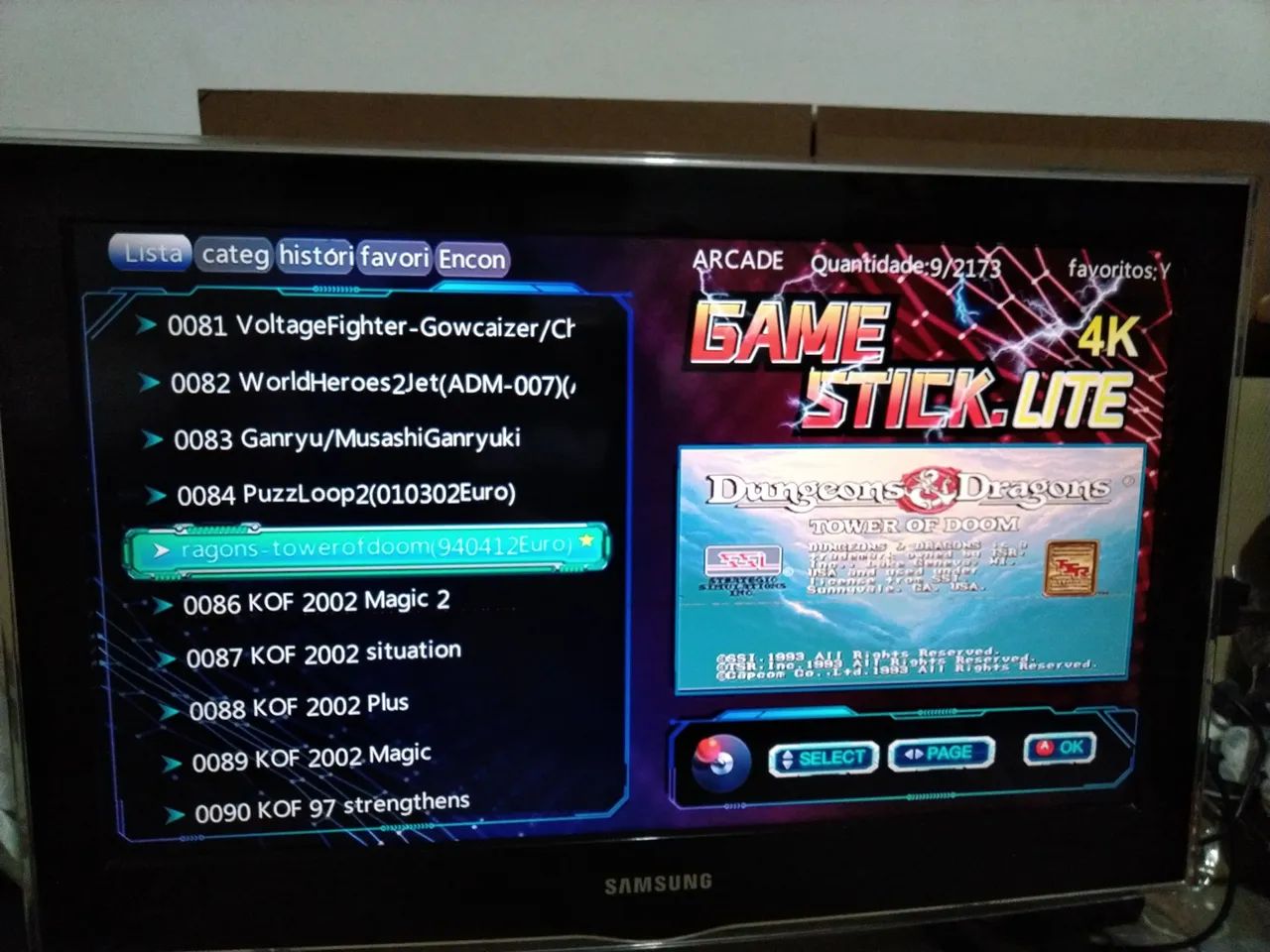 Vídeo Game Jogos Antigos (Usado 2X) - Foto 3