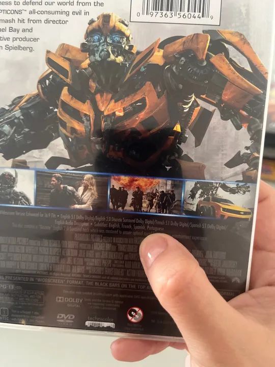 DVD Transformers - O lado escuro da lua( Versão EUA) com legenda em português  - Foto 4
