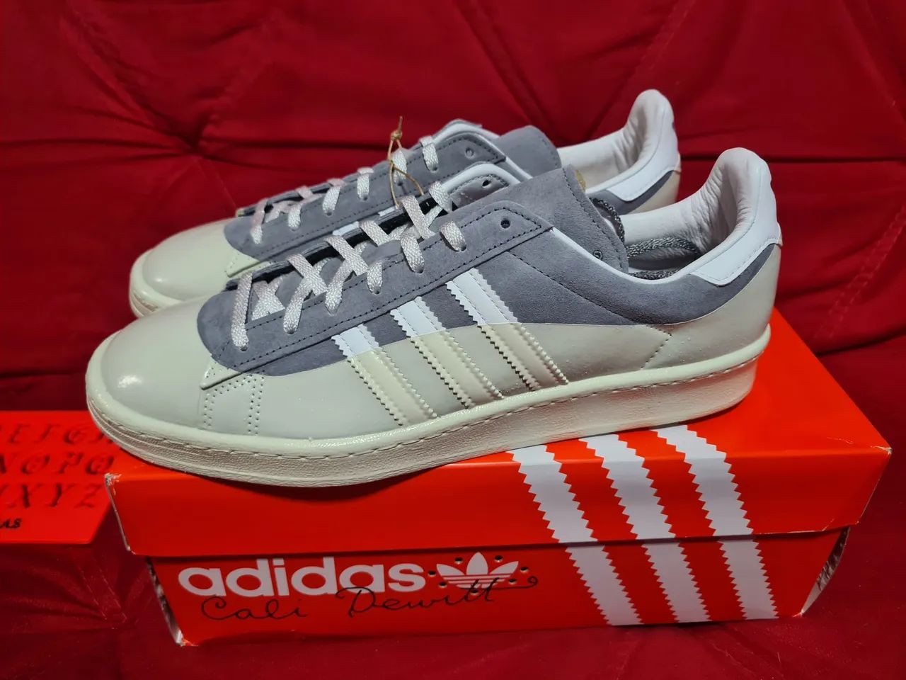 adidas gazelle silver green womens US8] adidas CAMPUS 80s CALI DEWITT IG3137 [DS] main image 1