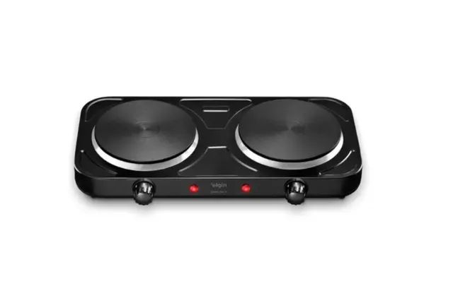 Fogão Gormet Cooptop 2 Bocas Elétrico Portátil 2000W 110V - Aceita Cartão - Foto 2