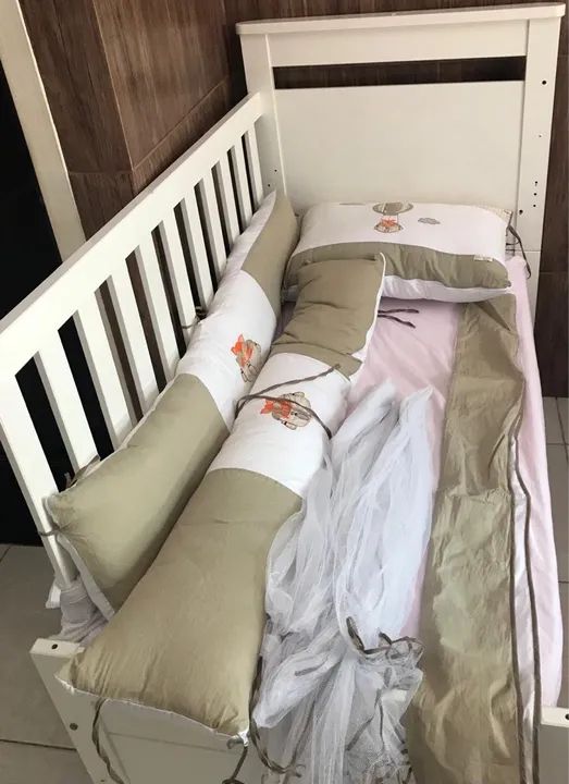 Almofadas de proteção para berços. - Foto 5