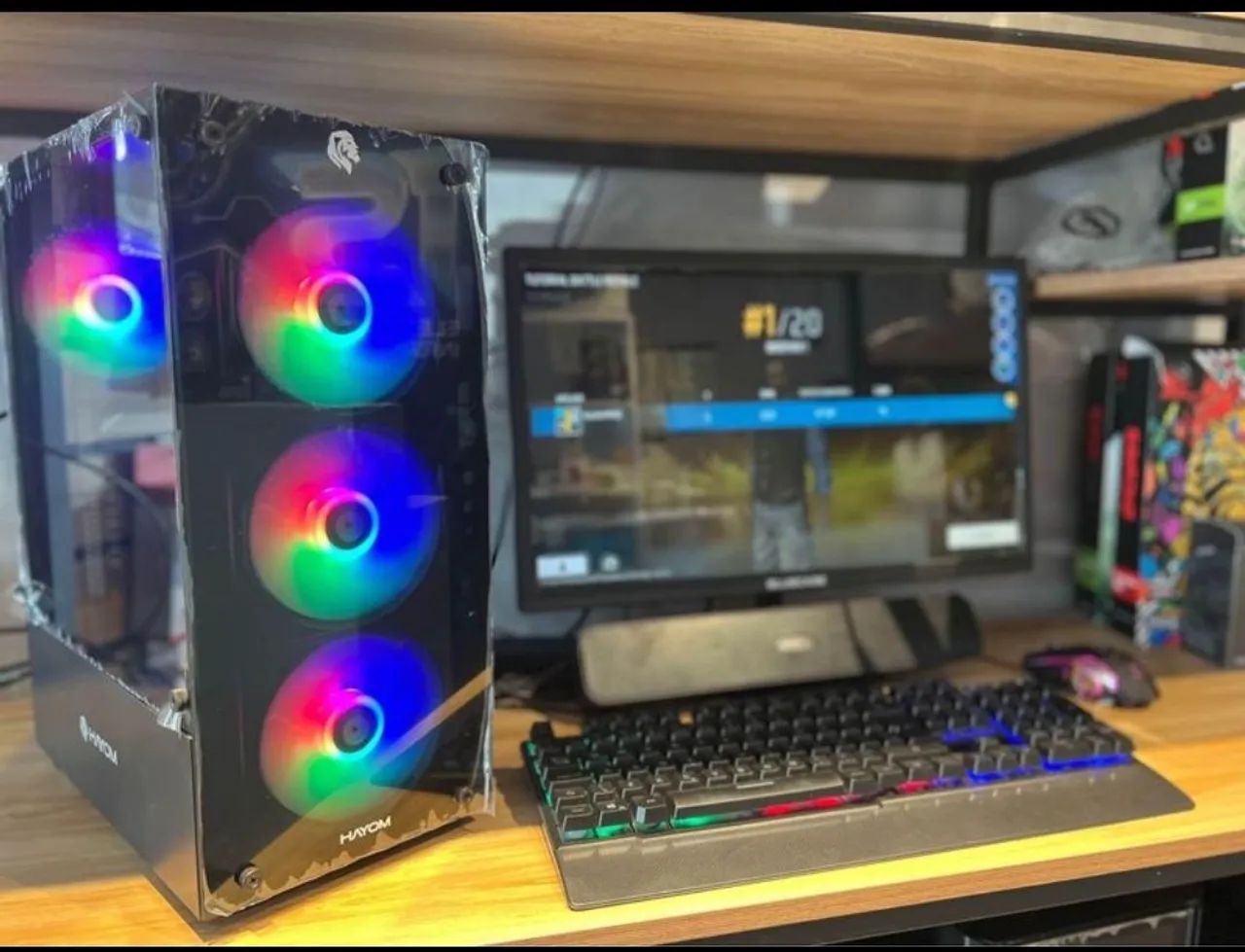 Pc Gamer Novo completo i3 16 GB Ram 1 TB SSD completo em até 12x  - Foto 3