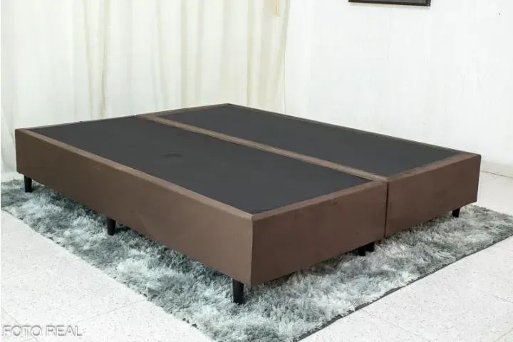 Base tamanho Queen 158x198 marrom