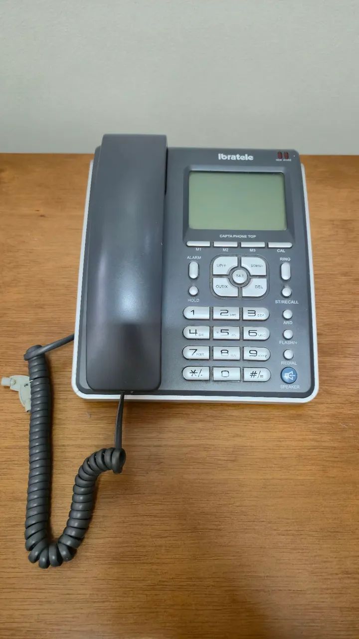 Telefone fixo Ibratele com tela - Foto 3