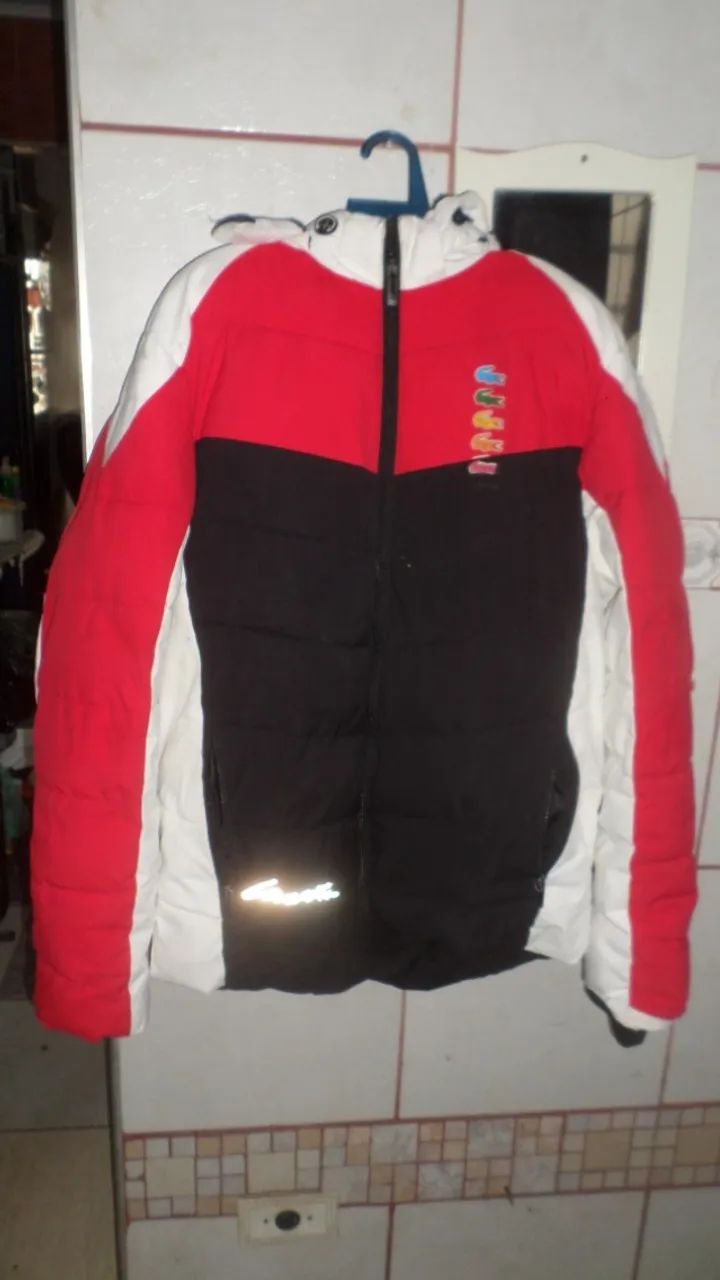 Jaqueta Bomber Lacoste Tamanho G - Foto 5
