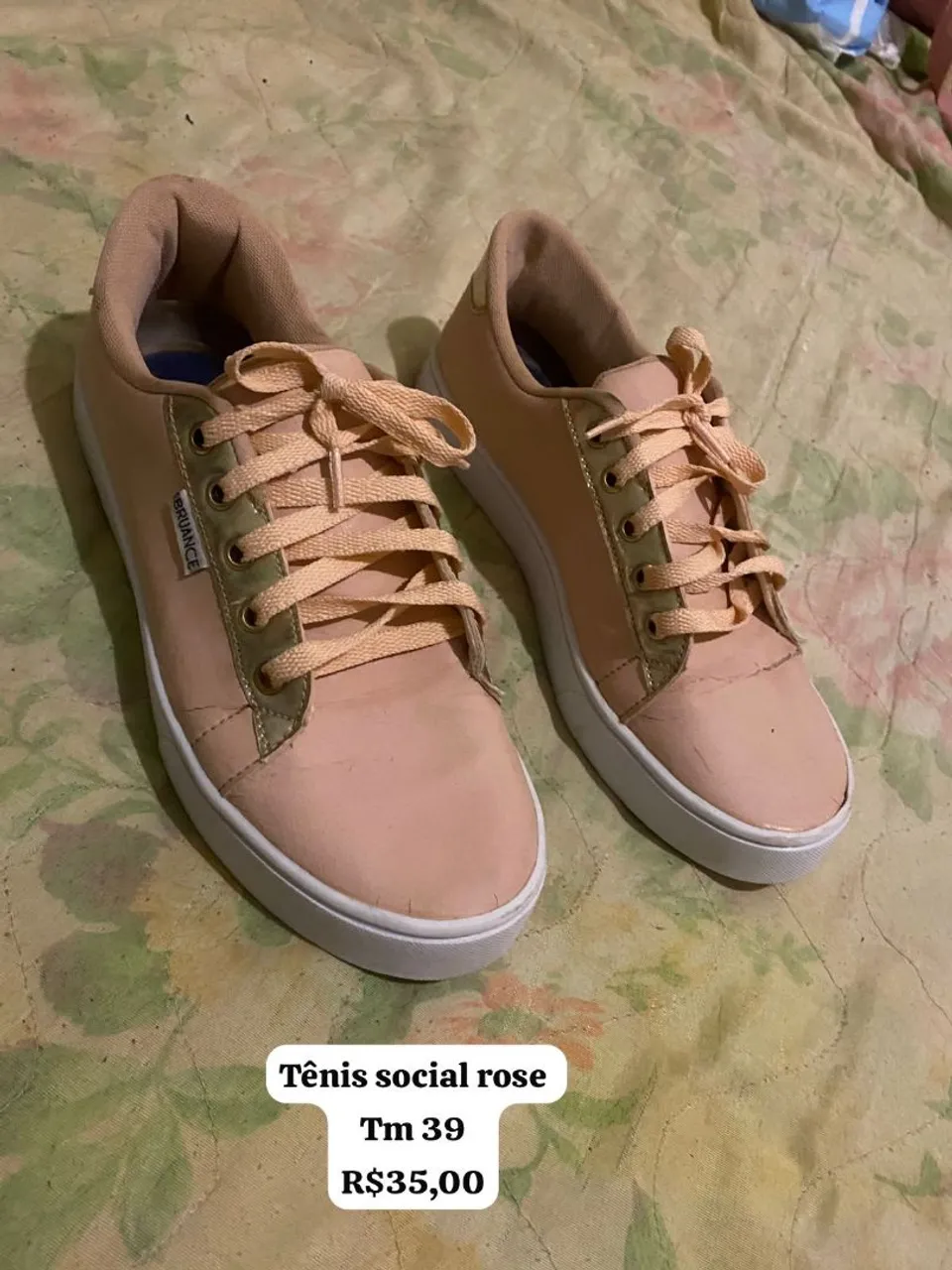 Tênis Social Rosa