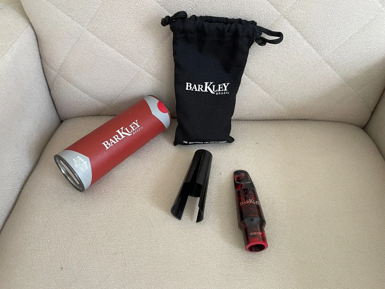Boquilha Saxofone Tenor Barkley Brasil Pop8