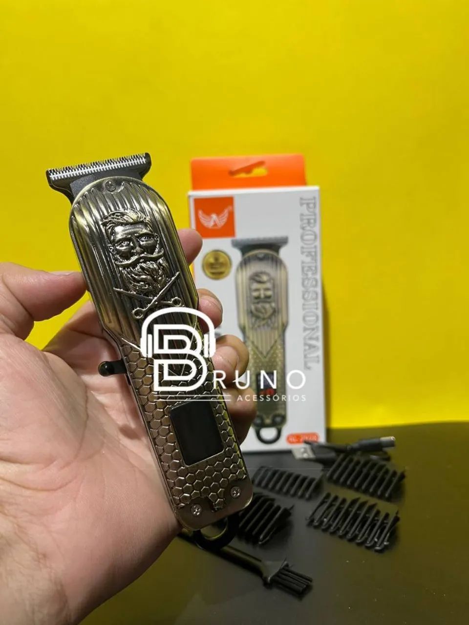 Aparador de Cabelo Profissional Estilo Vintage - Foto 3