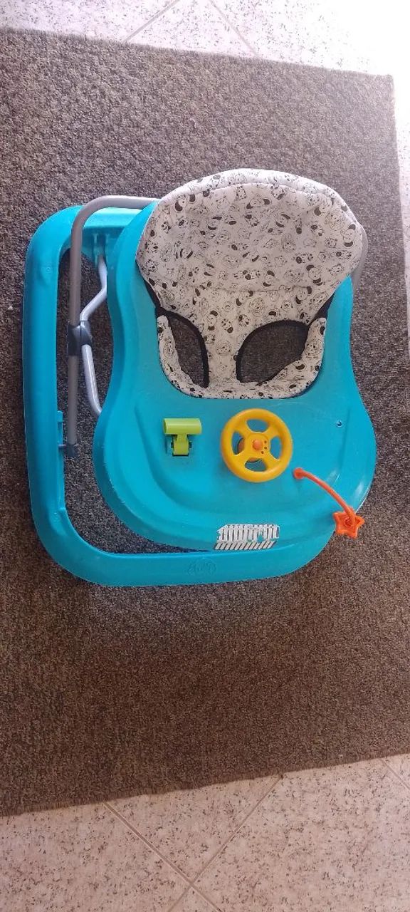 Andador Infantil Tutti Baby- Azul  - Foto 3