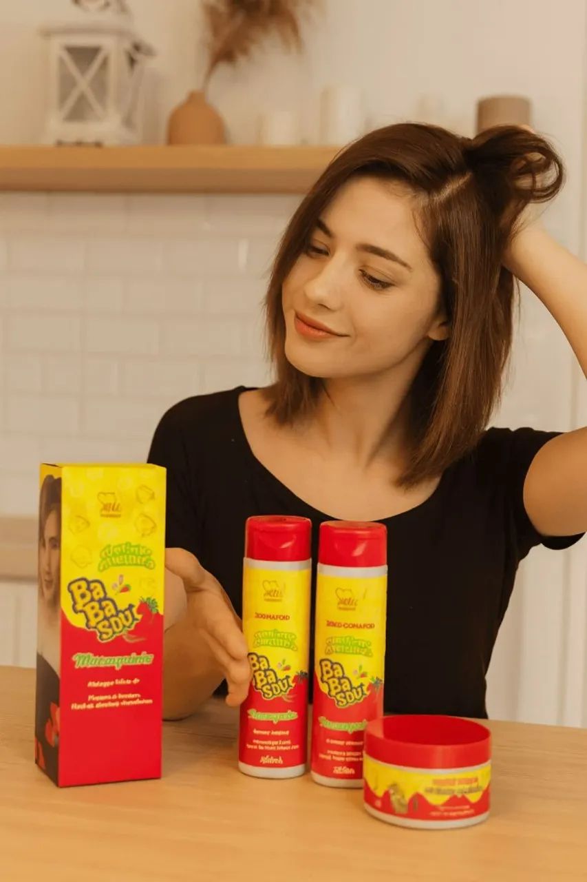 KIT CAPILAR BABASOUL MORANGUINHO64319604210690120