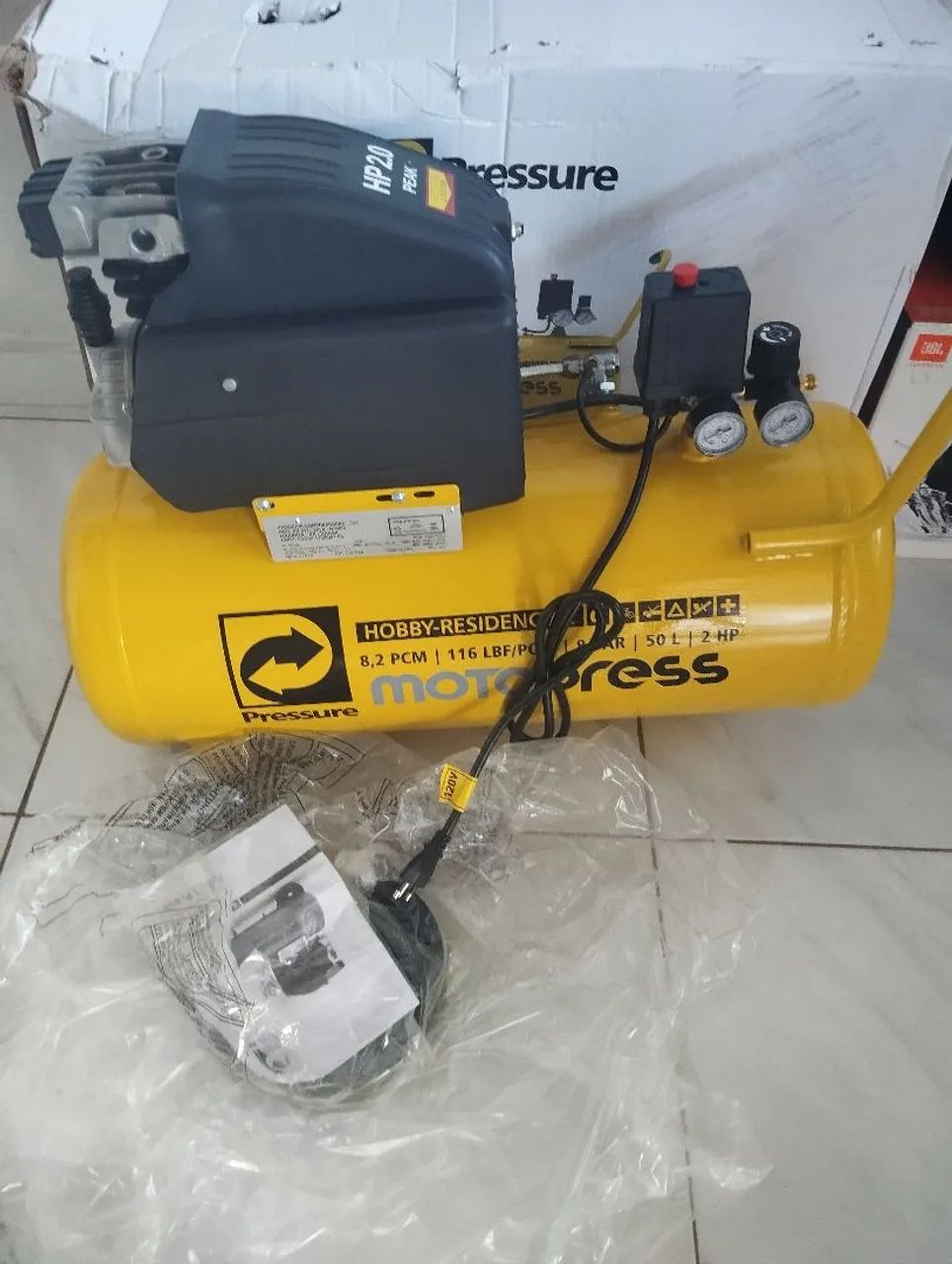 Compressor 50L pressure  - Foto 3