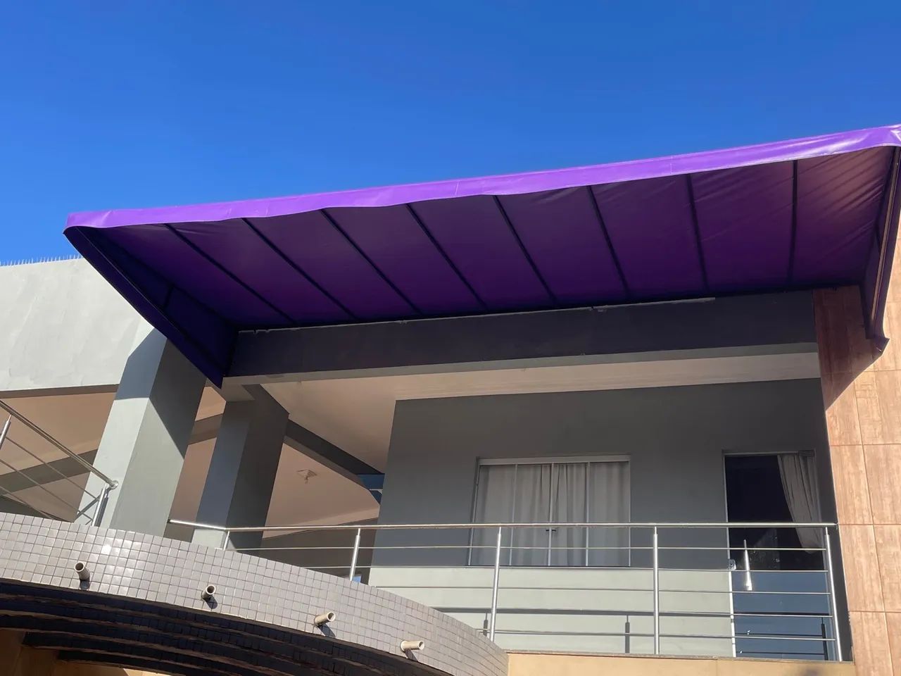 Toldo para área externa