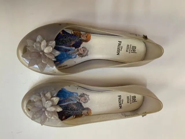 Sapatilha Melissa Gelo - Feminino - Tam. 33 - Seminova - Foto 3