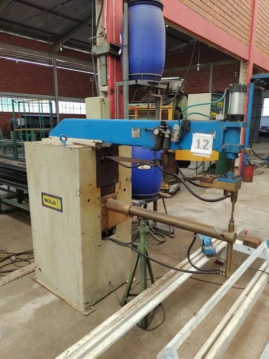 Maquinário para esquadria de ferro Perfiladeira solda ponto prensa viradeira - Foto 6