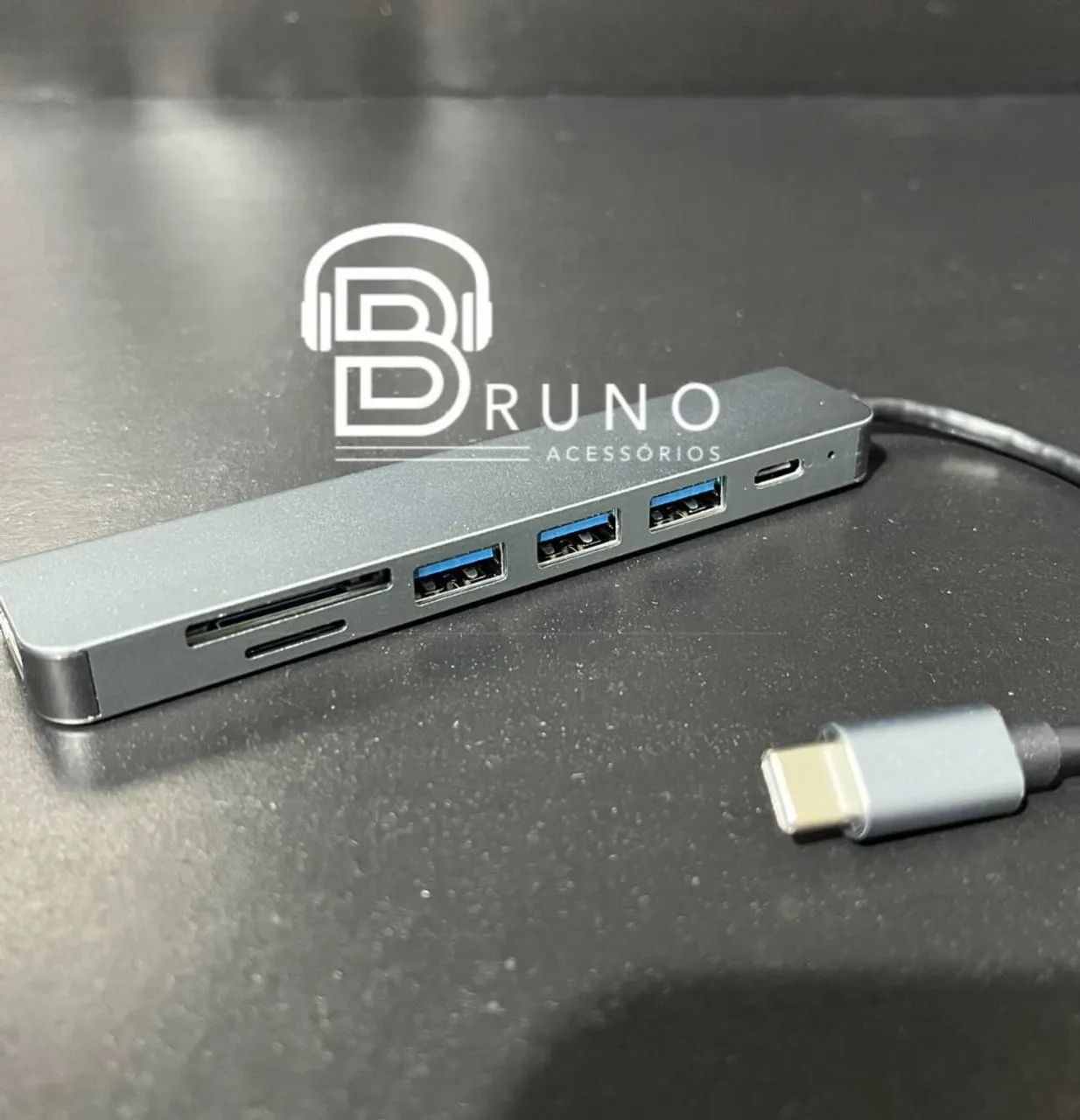 Adaptador Tipo C para HDTV 7 em 1 - Foto 3