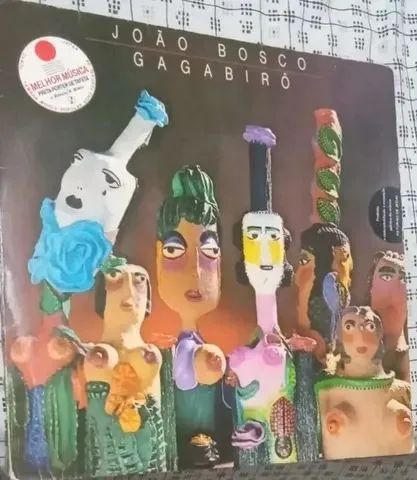 LP-João Bosco-Gagabirô-Ano-1985-Com encarte