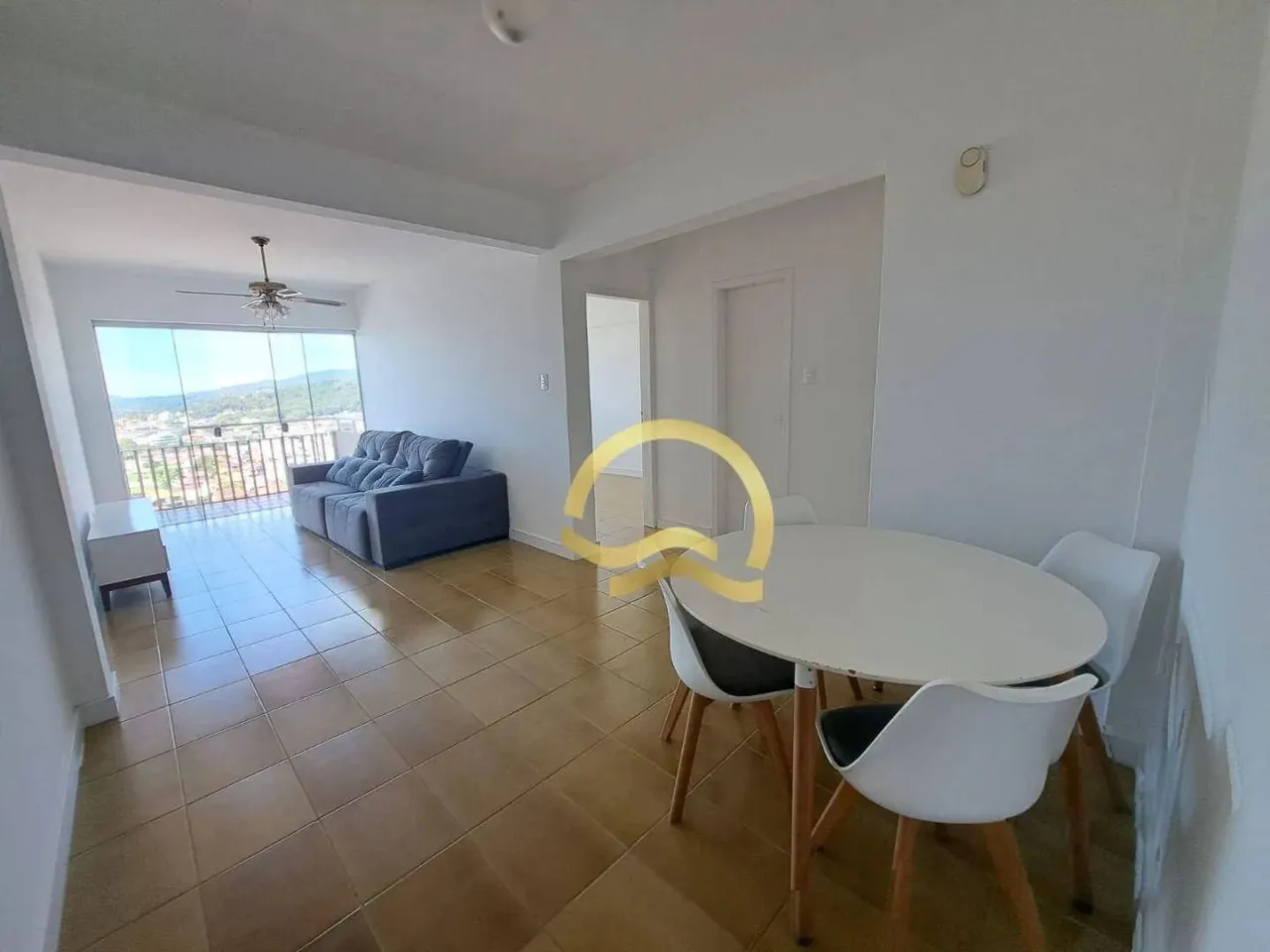 Apartamento com 2 dormitórios para alugar, 90 m² por R$ 3.632,00/mês - Centro - Balneário 