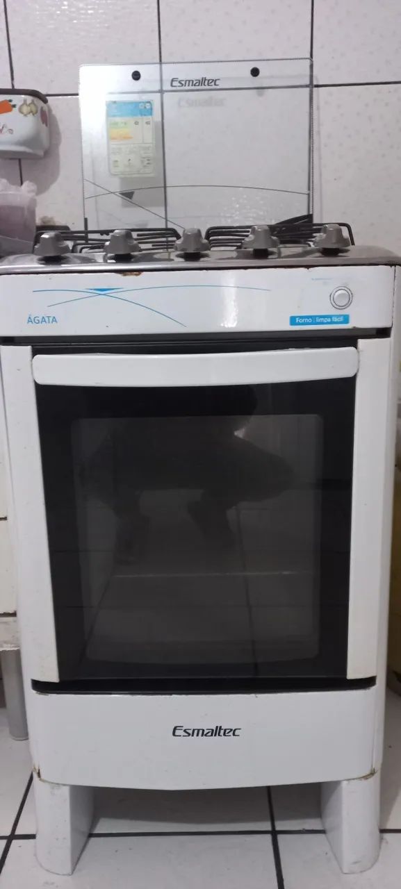 Fogão Esmaltec Ágata - Forno Limpa Fácil