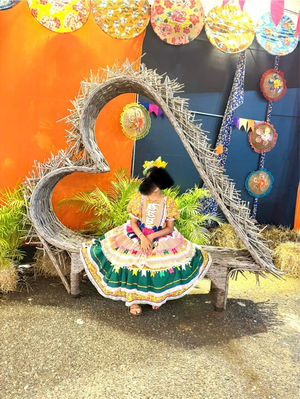 Vestido Junino Infantil Colorido e Charmoso