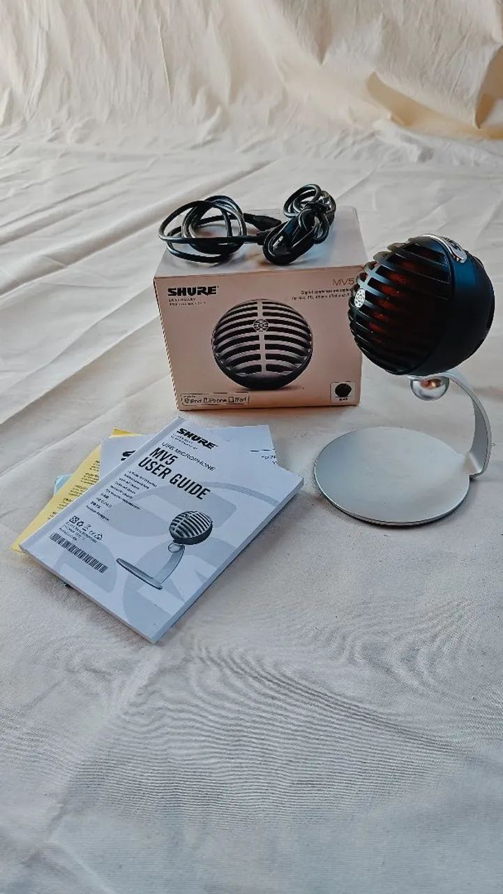 Microfone Condensador Shure MV5 - Foto 2