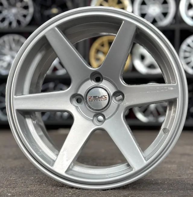 rodas aro 15 Furação 4x100 ZEUS Tala 8 - Peças para carros, vans e