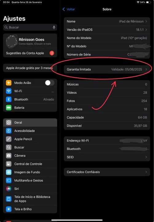 iPad 10 - GARANTIA APPLE - Foto 4