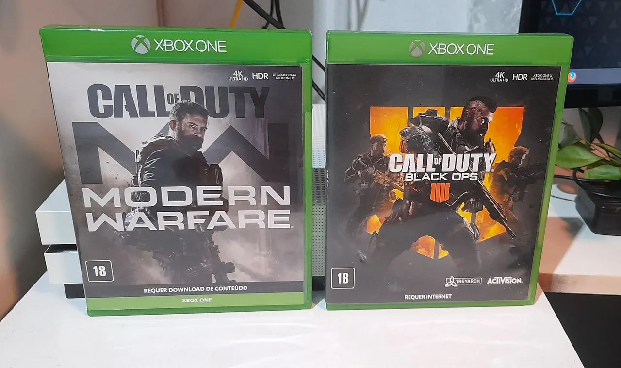Call of Duty Modern Warfare e Black Ops 4 - Xbox One
