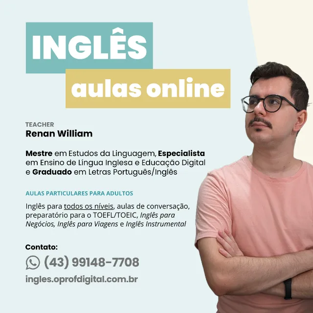 Aulas de Inglês Online