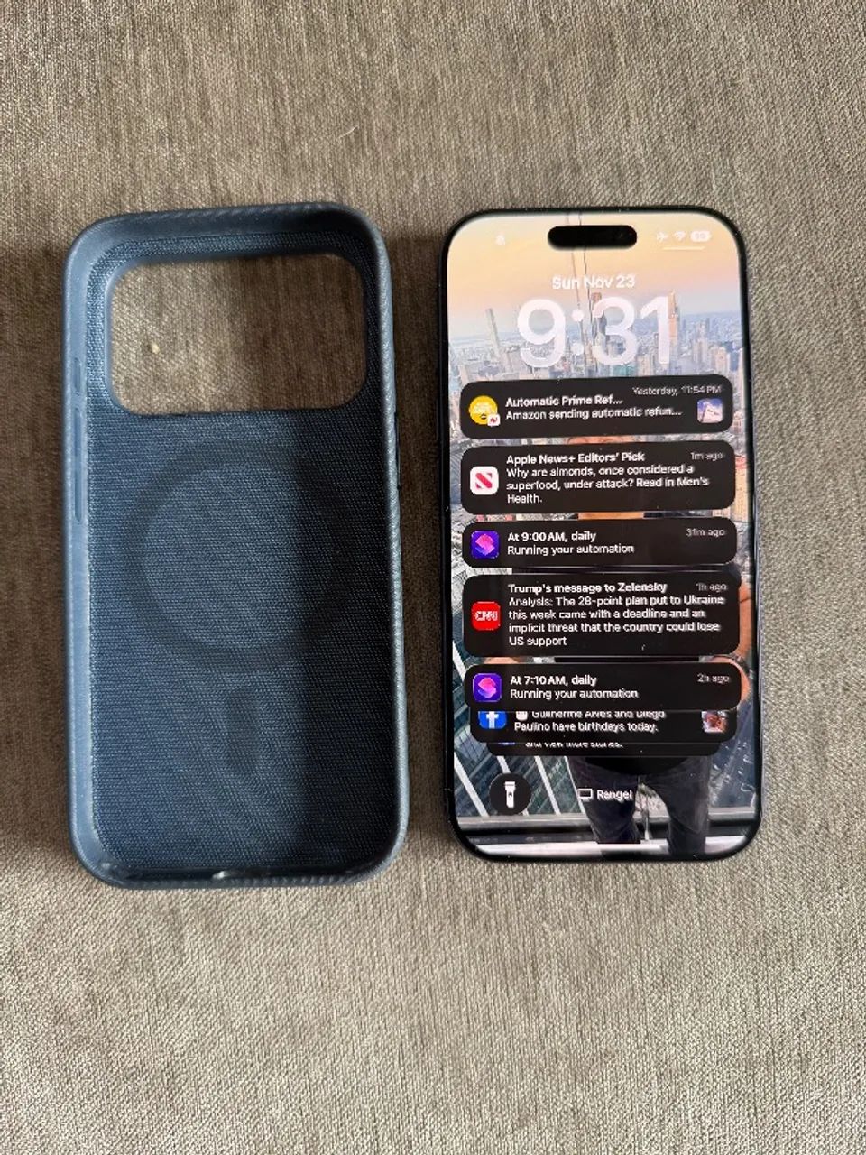 iPhone 17 Pro 256GB com TechWoven Case Premium - Celulares e