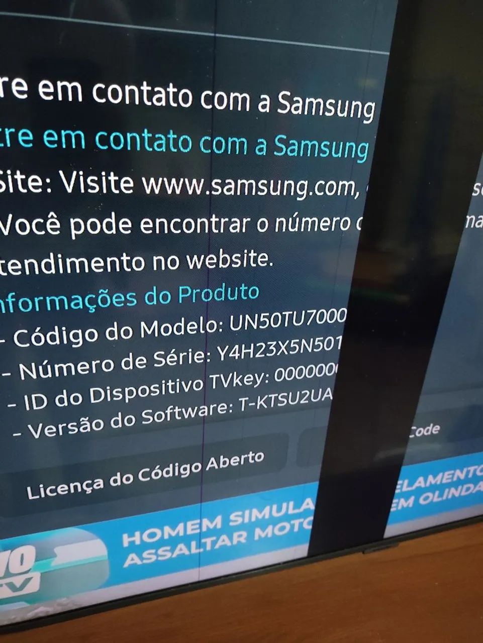  Tv samsung - 4k - jogos - fullhd - 50 - Foto 2