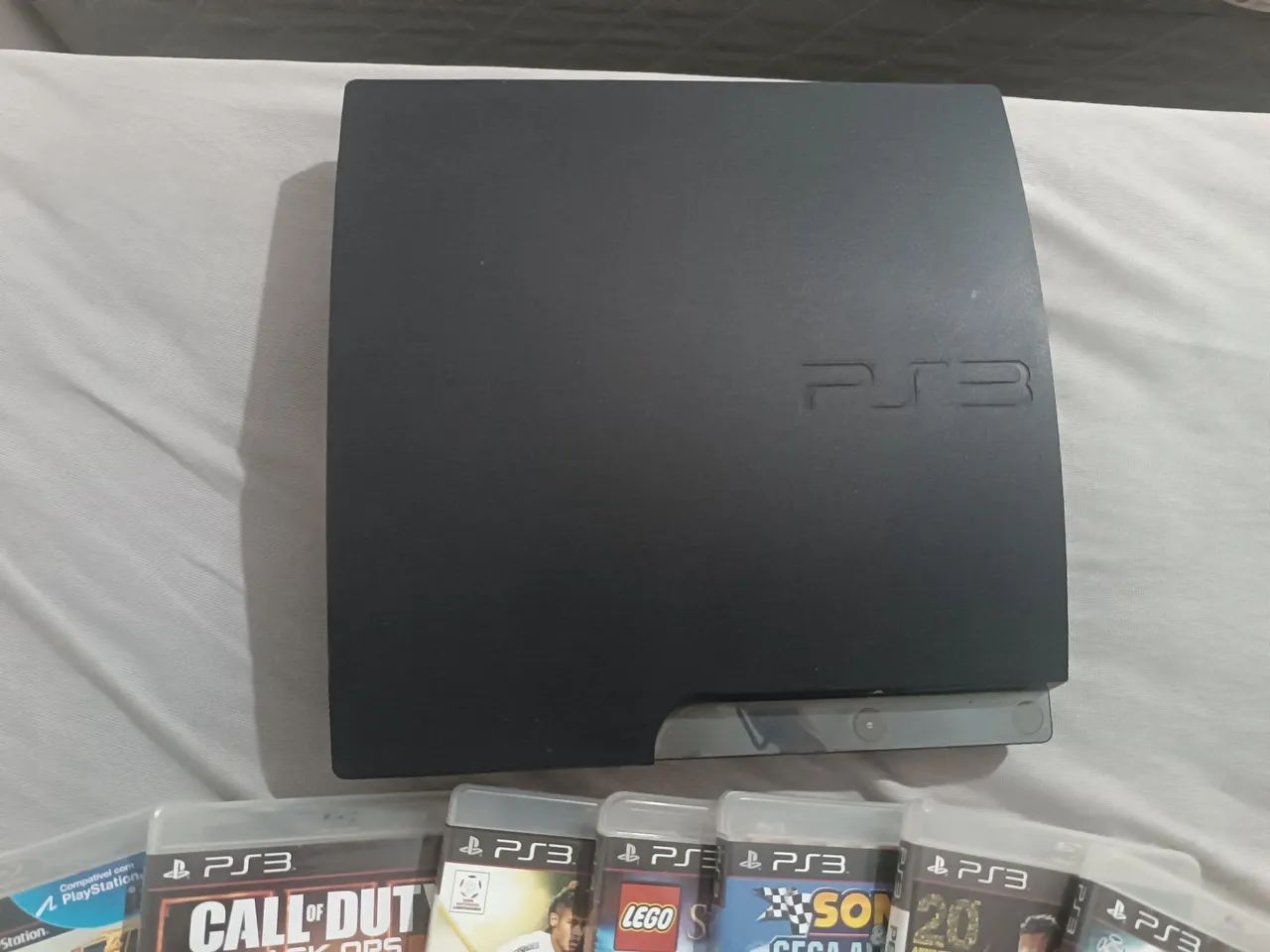 Playstation 3 com 3 controles - Foto 2