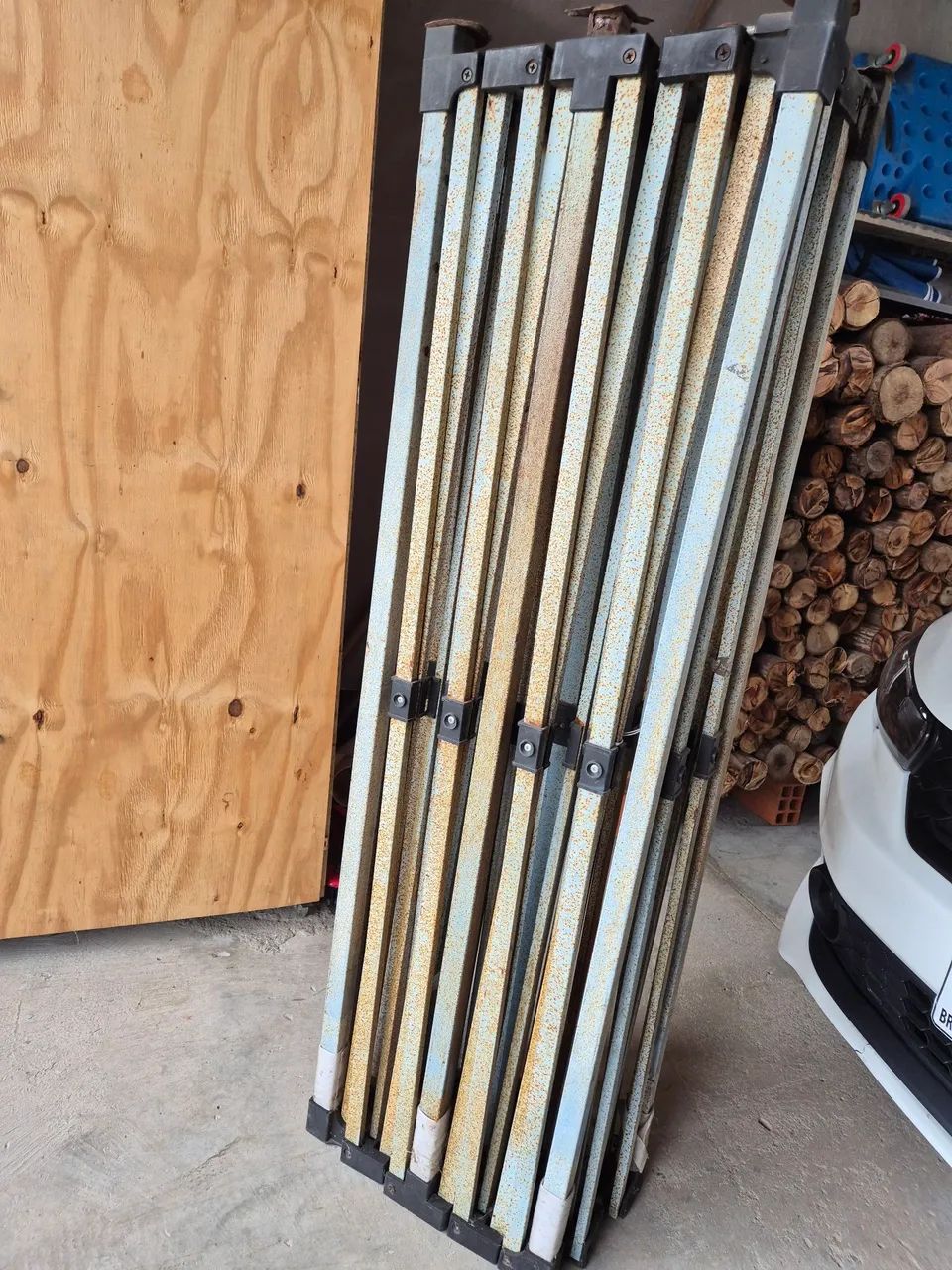 Estrutura de ferro para gazebo 3m X 6m
