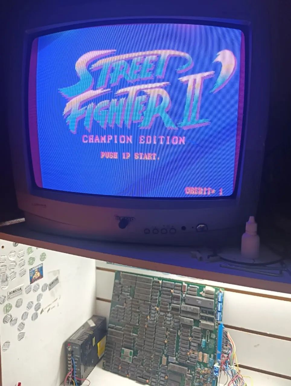 Placa Fliperama Street Fighter 2 Champion edition