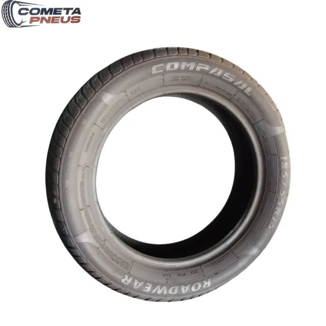  Kit 2 Pneus aro 15 medida 185/55r15 marca COMPASAL ROADWEAR - Foto 2