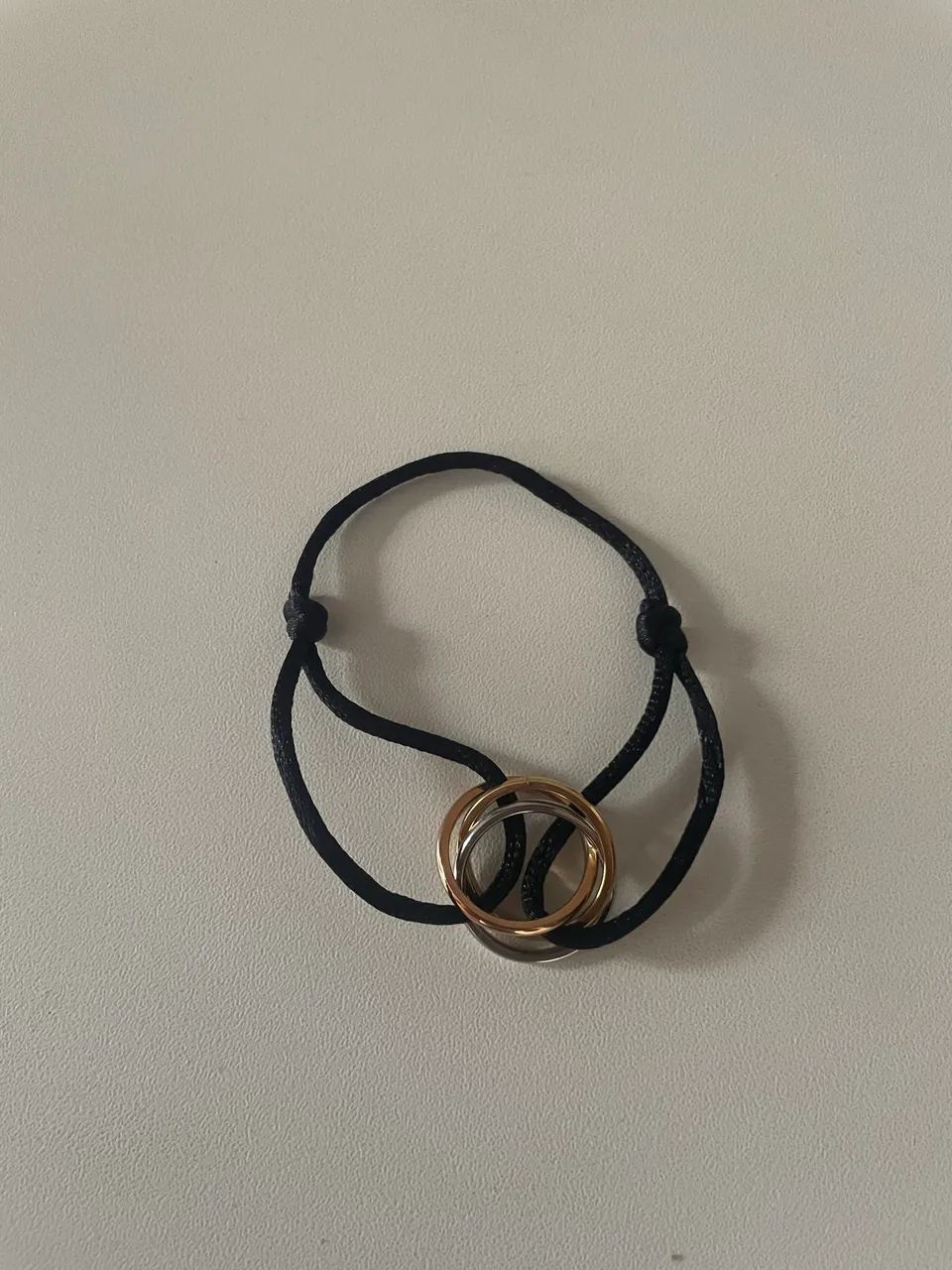 Pulseira estilo Cartier 3 alianças - Foto 2