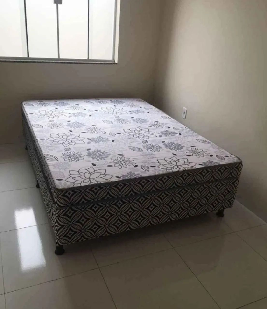 Cama box solteiro e casal