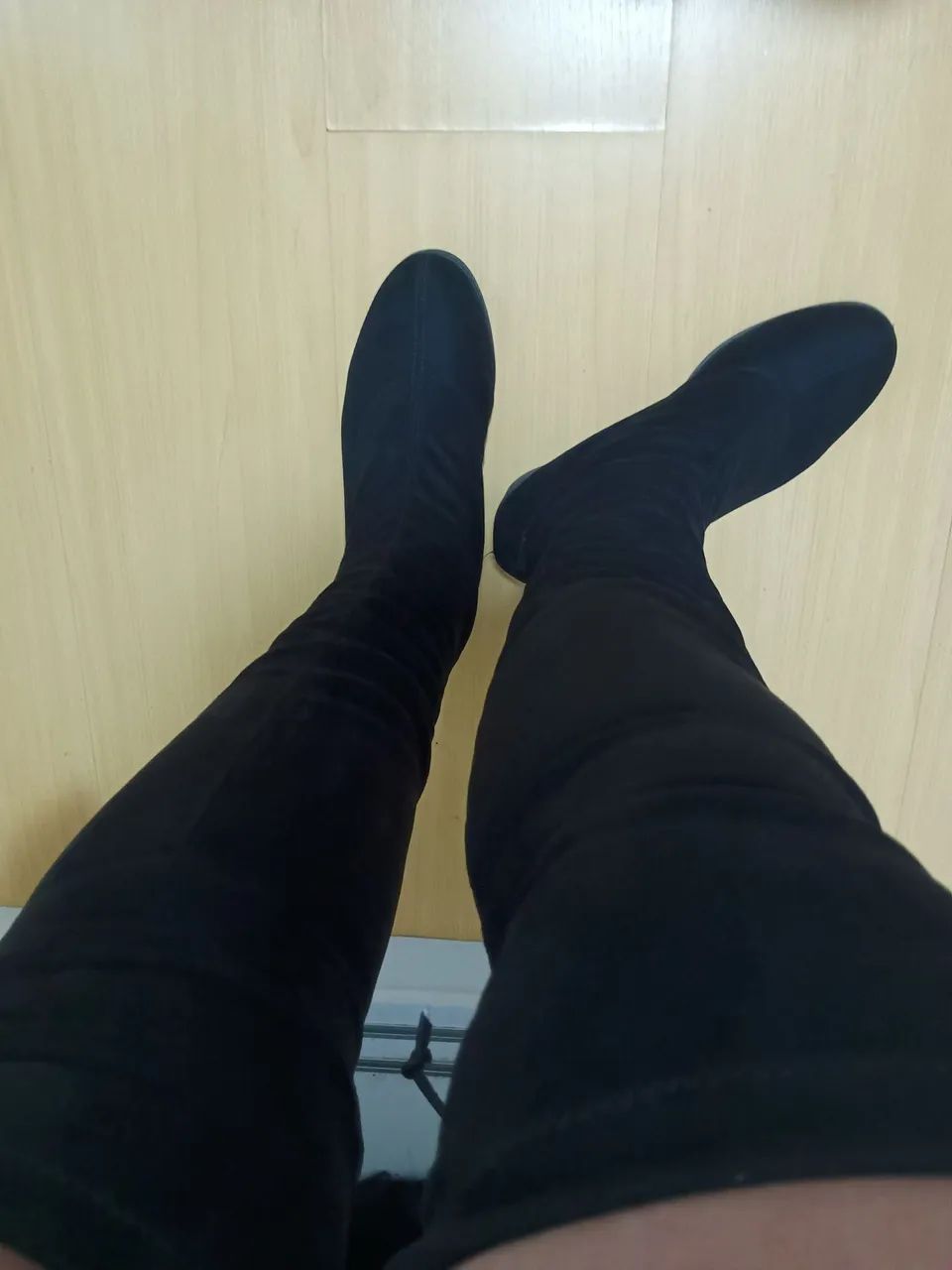 Bota longa camurça Riachuelo - Foto 3