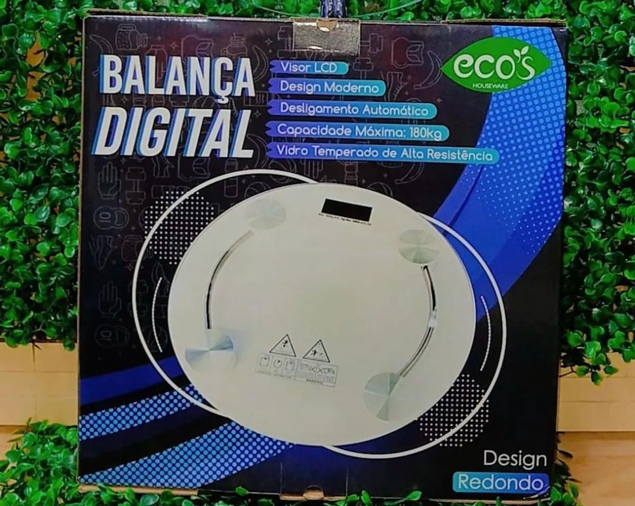 Balança Digital Eco´s - 180kg - Design Moderno - Foto 3